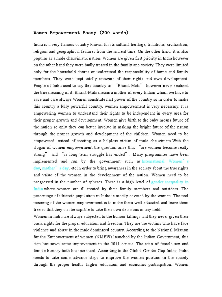 articles on womens empowerment pdf gender equality and womens empowerment essay pdf